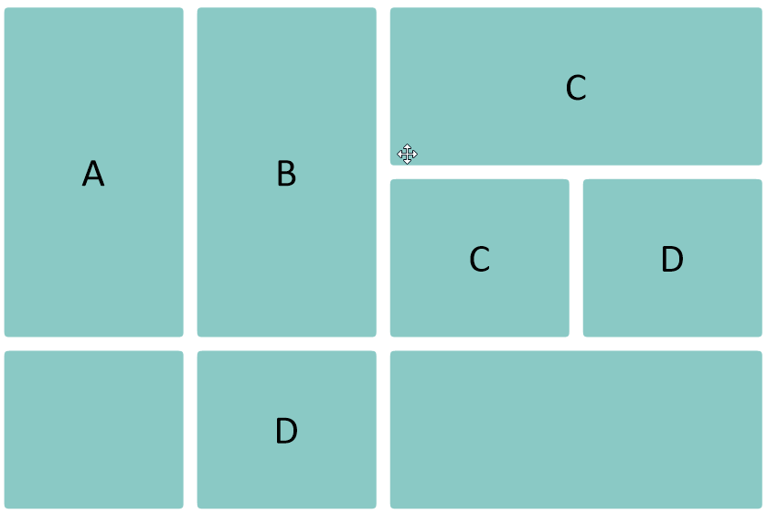 Repeated values combined with the Similar values merge mode